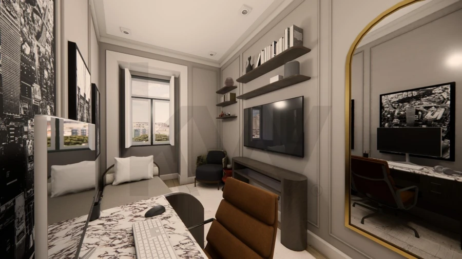 Apartamento T1 para Venda em Estrela Foto 7