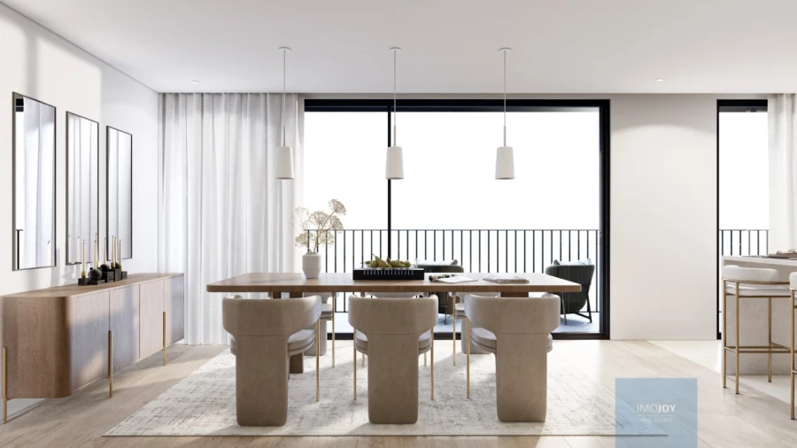 Apartamento T3 para Venda em São João Baptista Foto 4