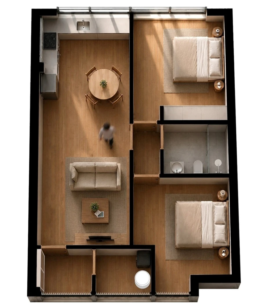 Apartamento T1 para Venda em Alpendorada, Várzea e Torrão Foto 26