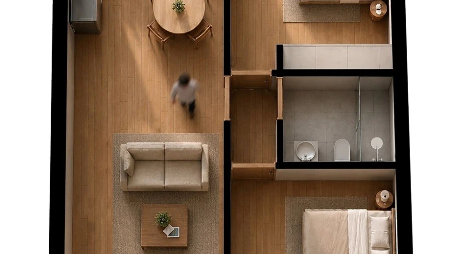 Apartamento T1 para Venda em Alpendorada, Várzea e Torrão