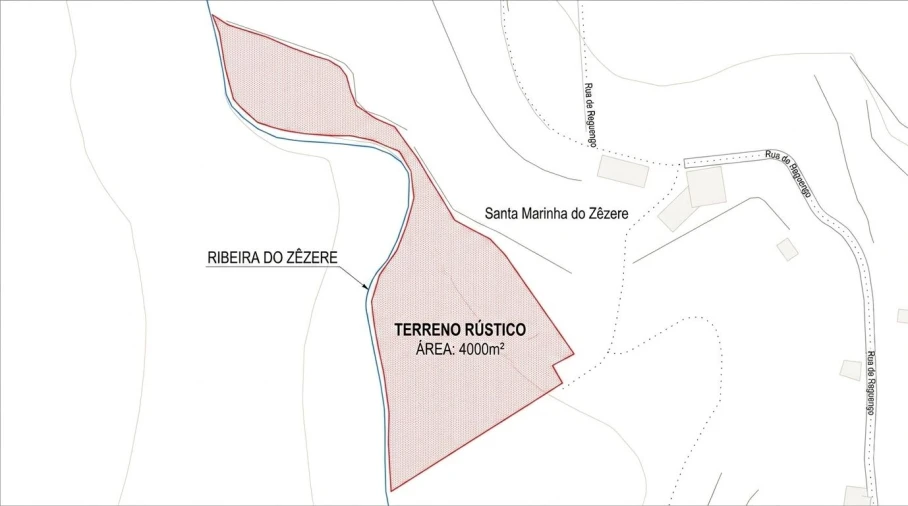 Terreno para Venda em Santa Marinha do Zezere Planta 1