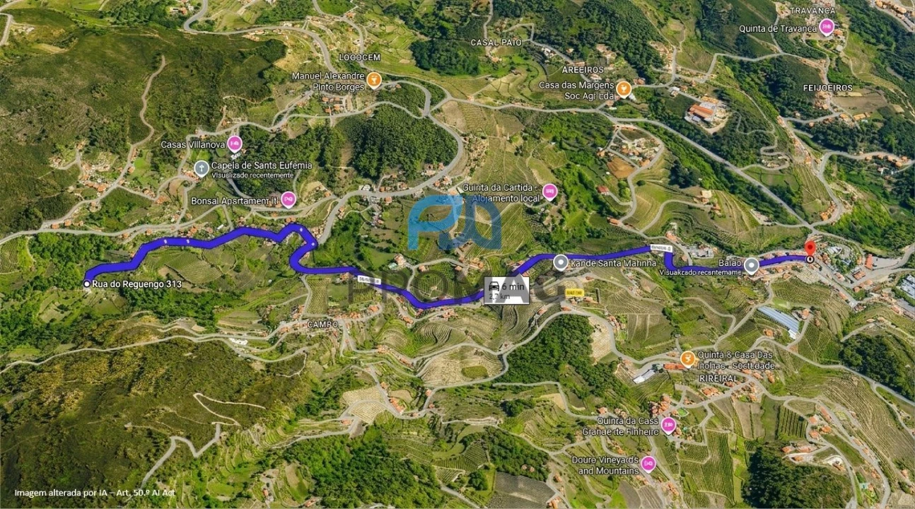 Terreno para Venda em Santa Marinha do Zezere Foto 21