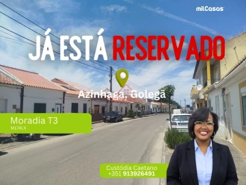 Moradia T3 para Venda em Azinhaga