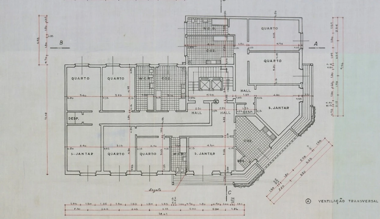 Apartamento T6 para Venda em Areeiro Planta 2