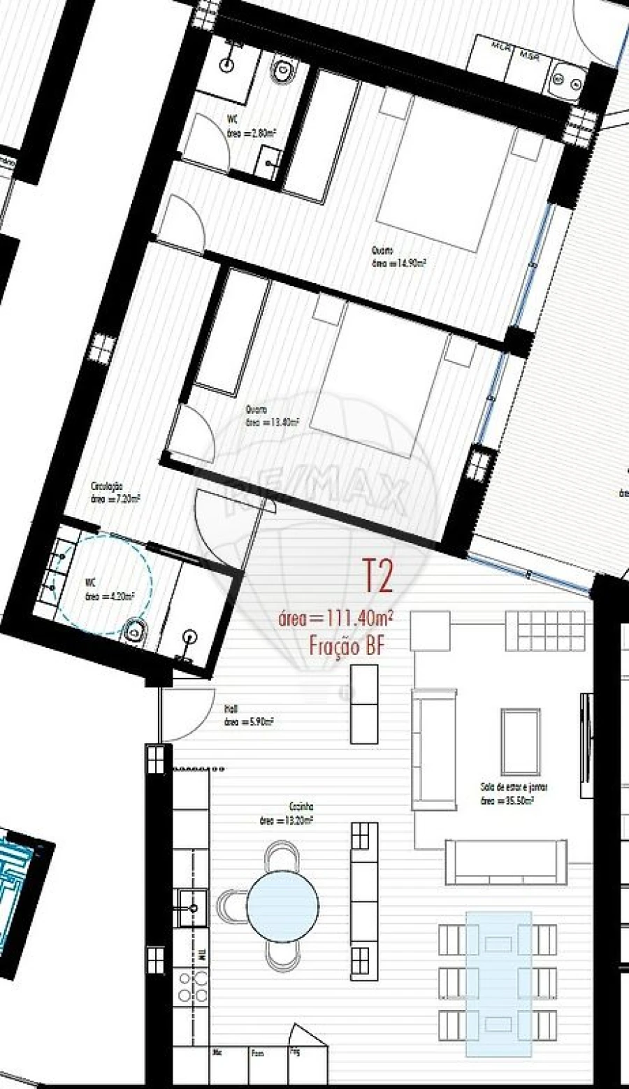 Apartamento T2 para Venda em Freamunde Foto 8