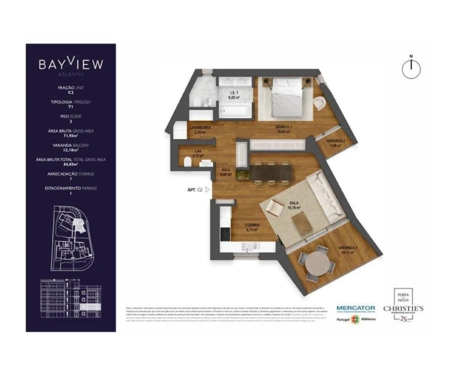Apartamento T1 para Venda em Cascais e Estoril Foto 26