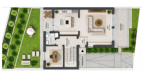 Moradia T3 para Venda em Igreja Nova e Cheleiros