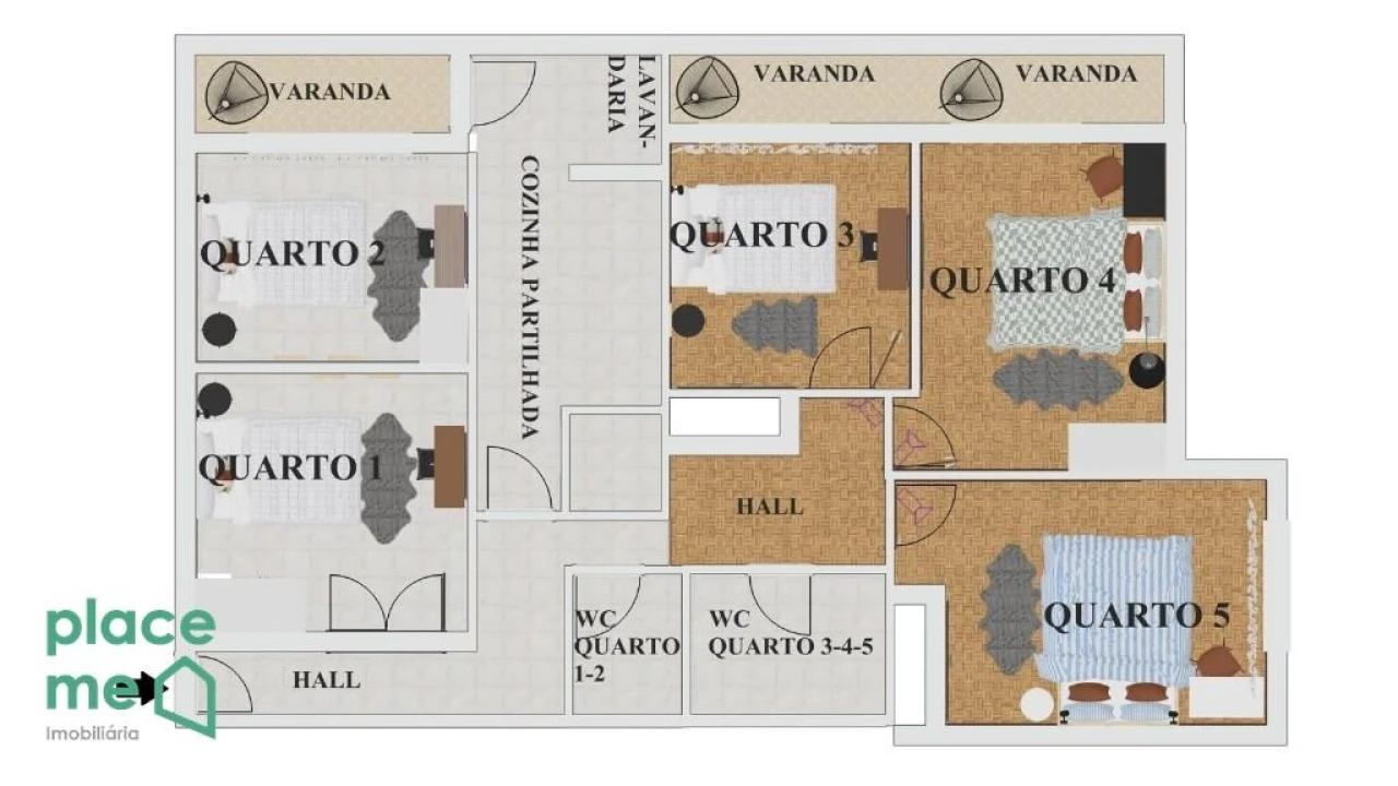 Apartamento T3 para Venda em São Vitor (Braga) Foto 13