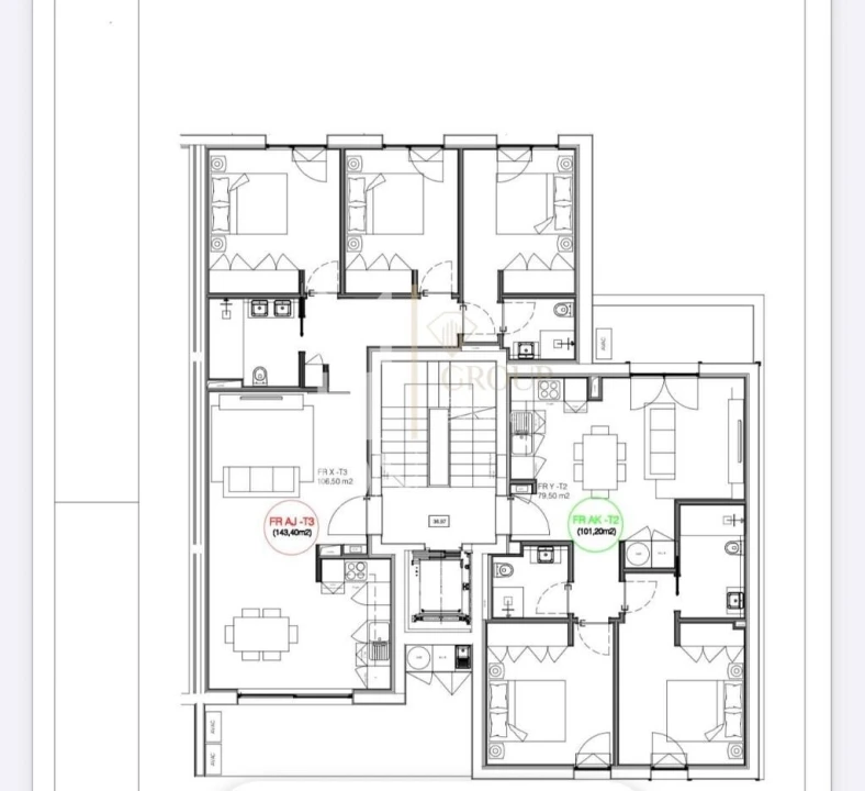 Apartamento T3 para Venda em Bougado (São Martinho e Santiago) Foto 18