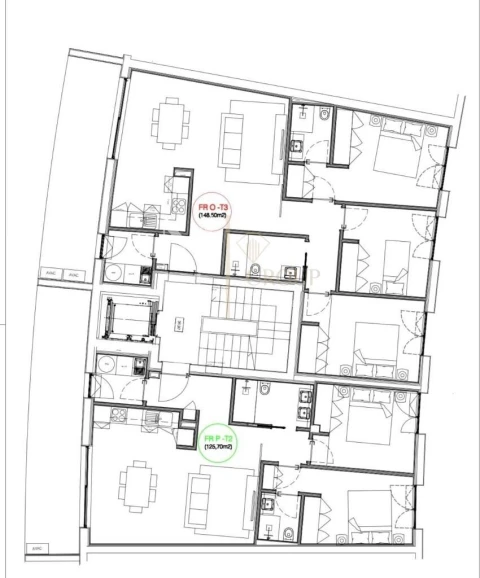 Apartamento T3 para Venda em Bougado (São Martinho e Santiago)