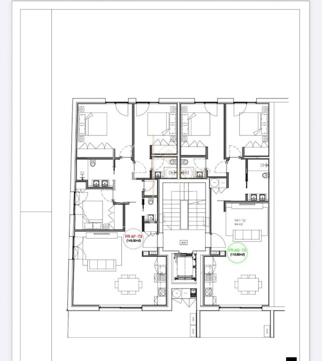 Apartamento T3 para Venda em Bougado (São Martinho e Santiago) Foto 16