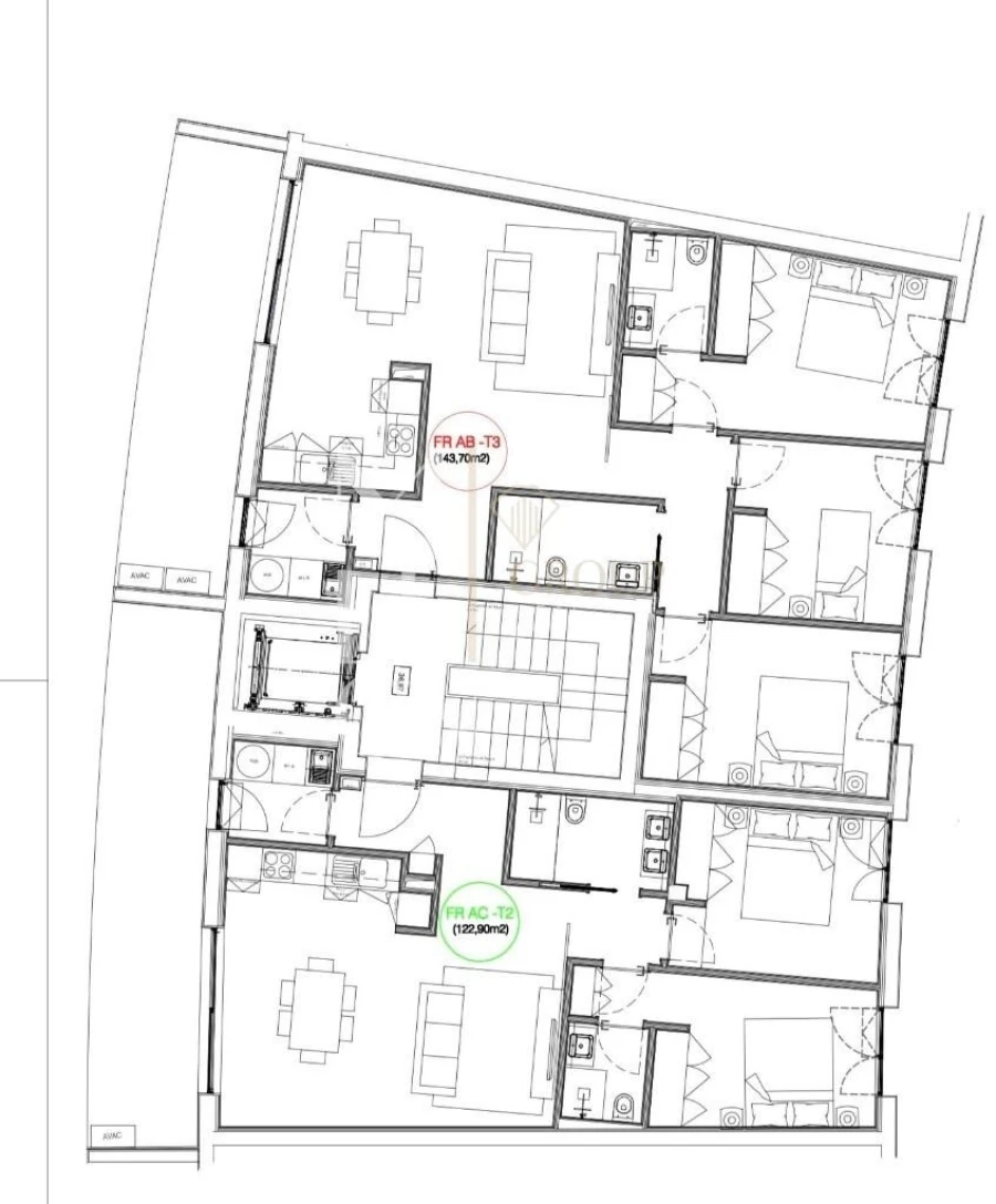 Apartamento T3 para Venda em Bougado (São Martinho e Santiago) Foto 14