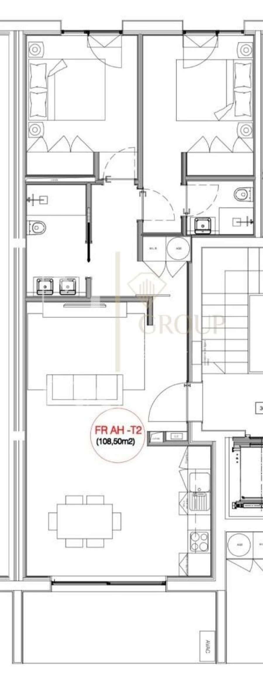Apartamento T3 para Venda em Bougado (São Martinho e Santiago) Foto 17