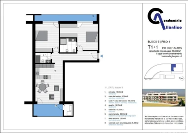 Apartamento T2 para Venda em Silveira