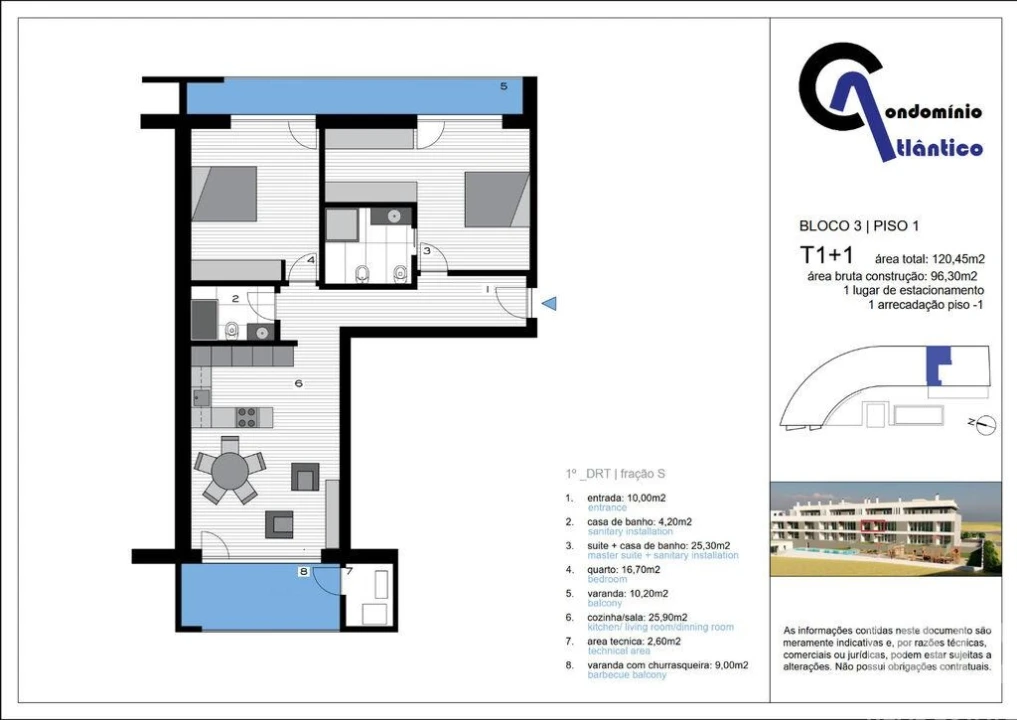 Apartamento T2 para Venda em Silveira Foto 9