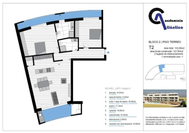 Apartamento T2 para Venda em Silveira