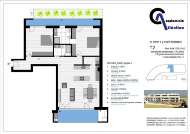 Apartamento T2 para Venda em Silveira
