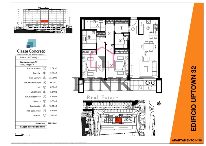 Apartamento T2 para Venda em São Martinho Foto 31