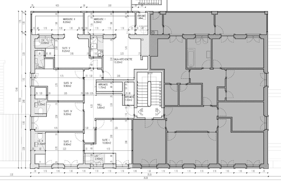 Apartamento T8 para Venda em Santo António Planta 2