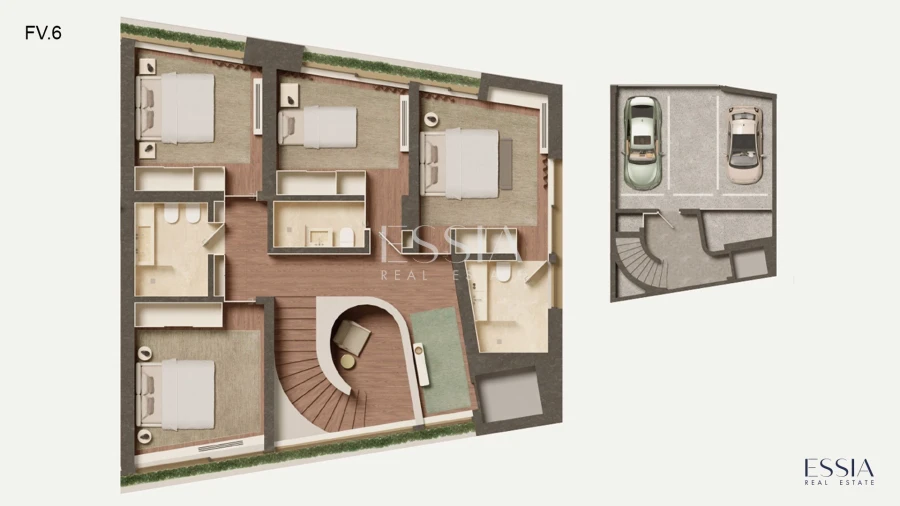 Apartamento T5 para Venda em Aldoar, Foz do Douro e Nevogilde Planta 2
