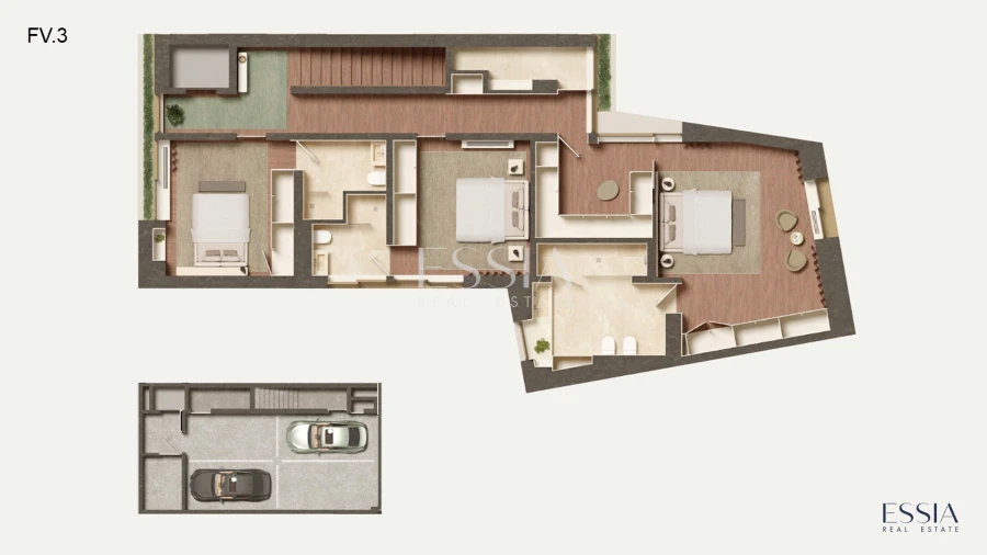 Apartamento T4 para Venda em Aldoar, Foz do Douro e Nevogilde Planta 2