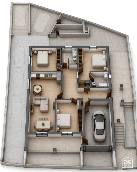 Apartamento T3 para Venda em Guarda