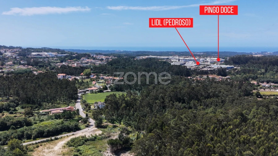 Terreno para Venda em Sandim, Olival, Lever e Crestuma