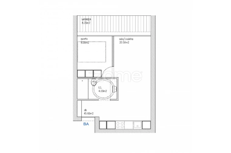 Apartamento T1 para Venda em São Mamede de Infesta e Senhora da Hora Foto 20
