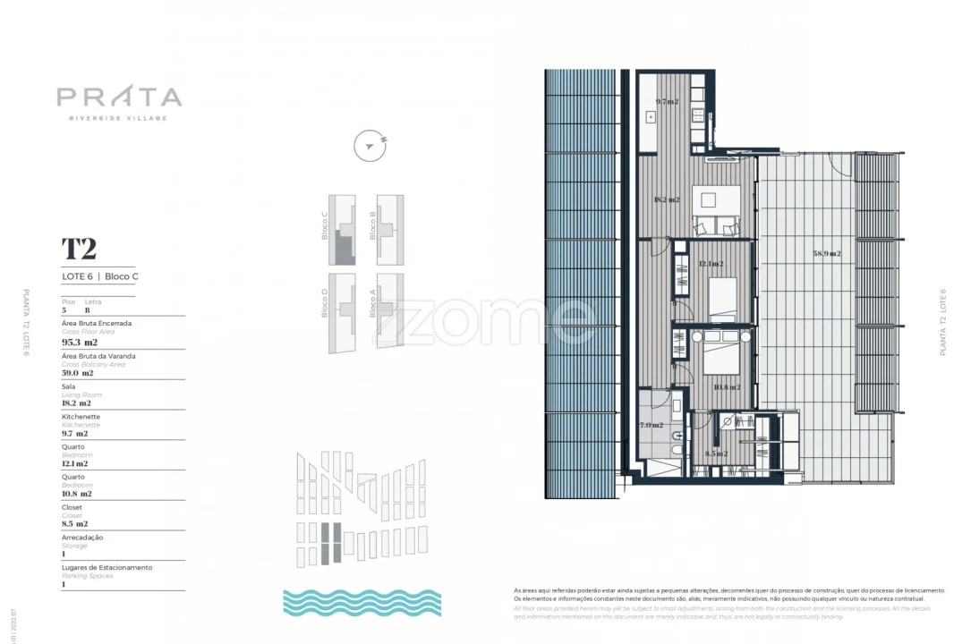 Apartamento T2 para Venda em Marvila Foto 9