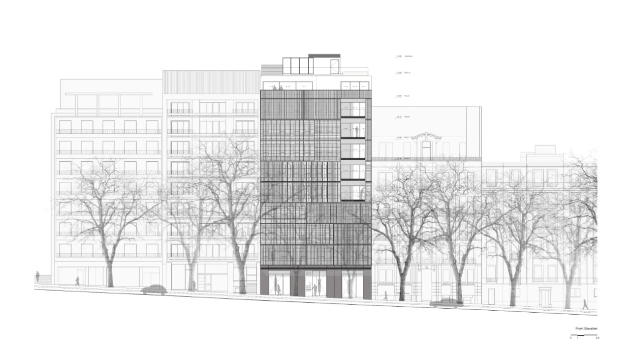Apartamento T1 para Venda em Avenidas Novas Planta 3