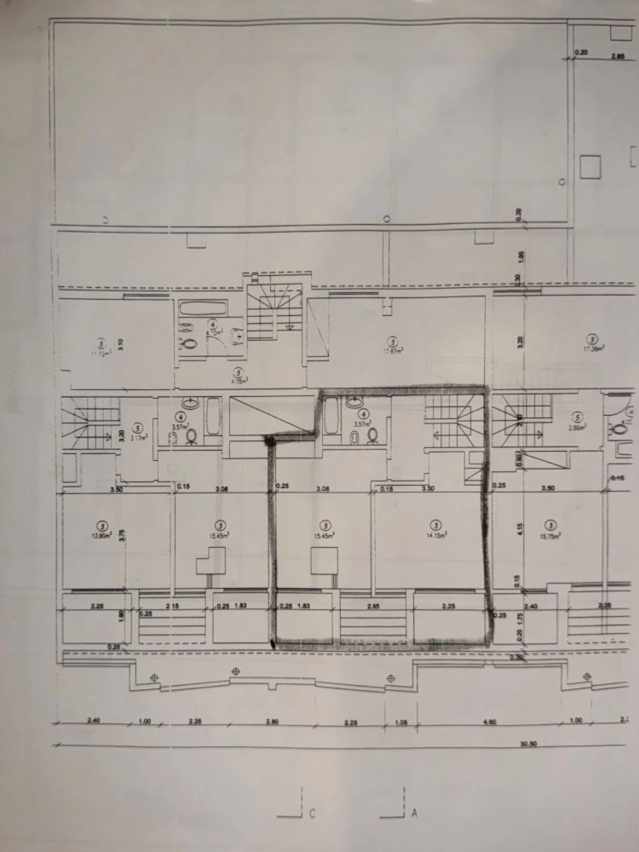 Apartamento T2 para Venda em Baixa da Banheira e Vale da Amoreira Planta 3