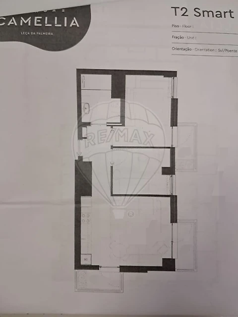 Apartamento T2 para Arrendamento em Matosinhos e Leça da Palmeira