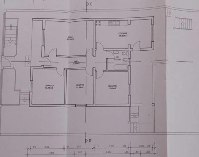 Moradia T6 para Venda em Vialonga Planta 1