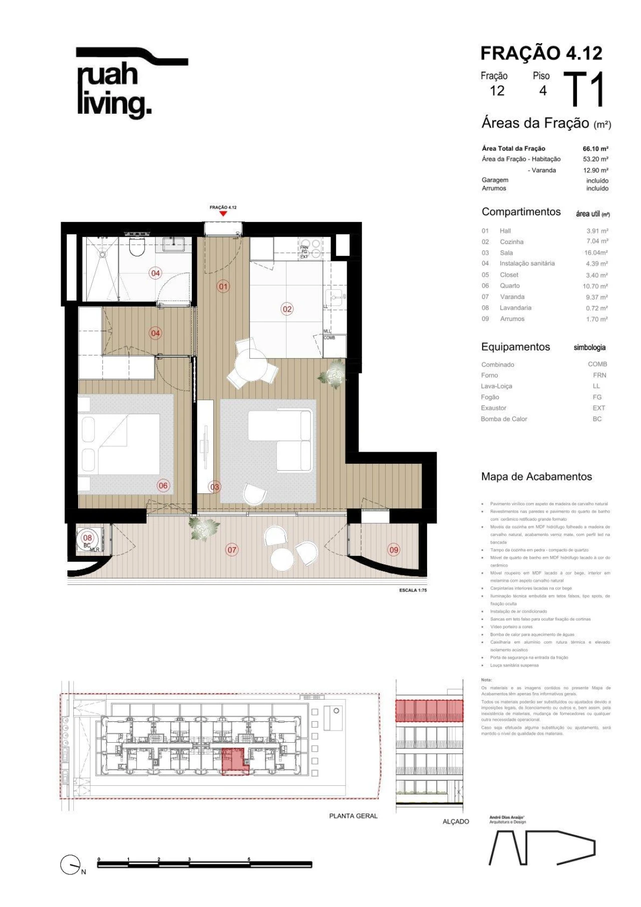 Apartamento T1 para Venda em Arcozelo Foto 23