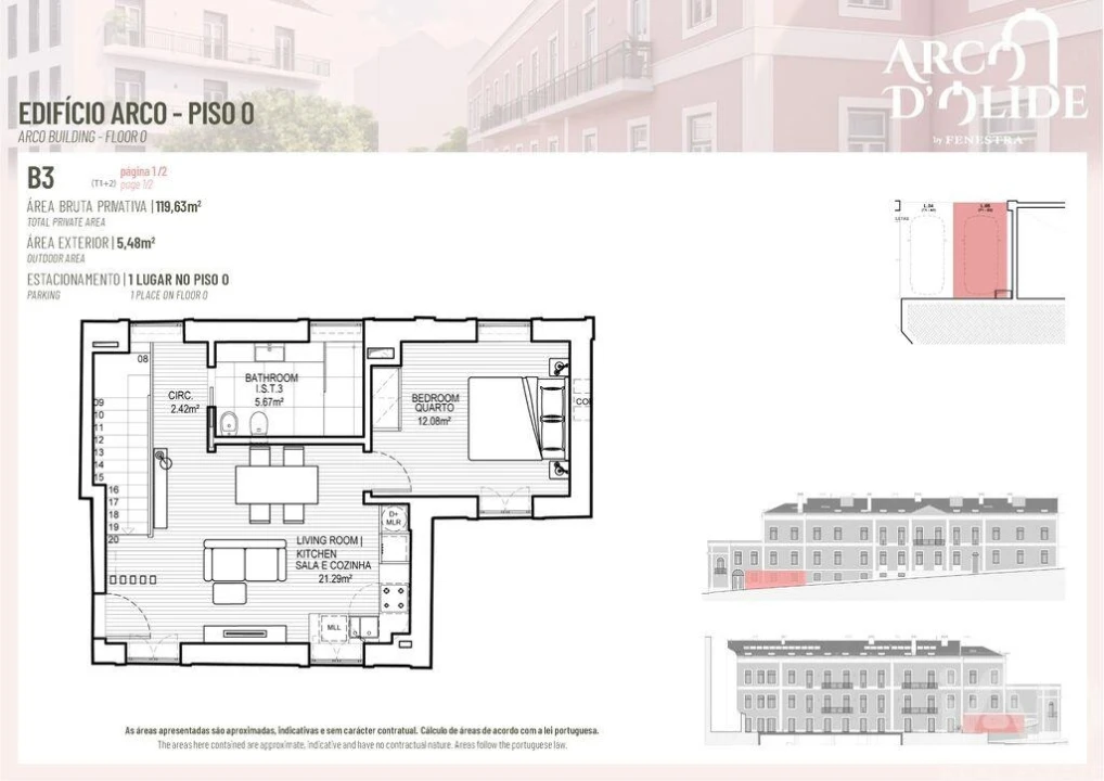 Apartamento T3 para Venda em Campo de Ourique Foto 35