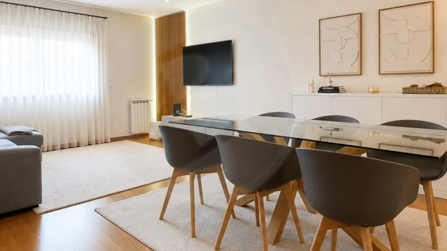 Apartamento T3 para Venda em Aver-O-Mar, Amorim e Terroso