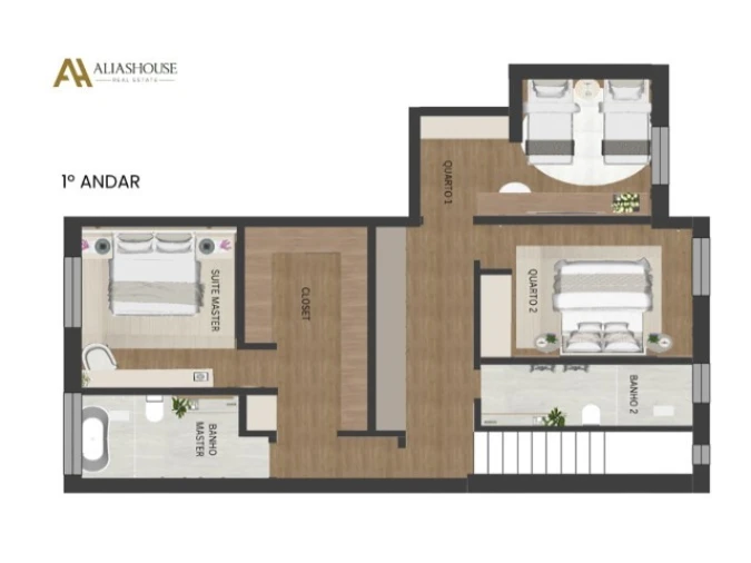 Apartamento T4 para Venda em Alcabideche Planta 2