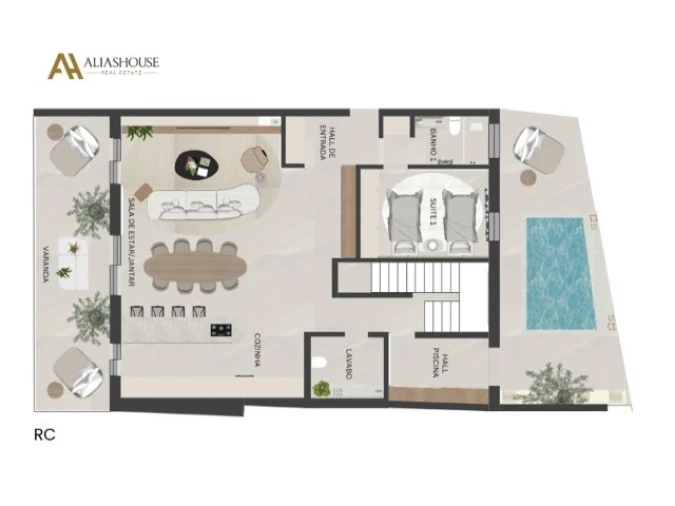 Apartamento T4 para Venda em Alcabideche Planta 1