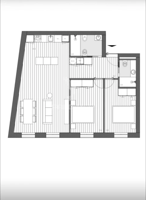 Apartamento T2 para Venda em Bonfim