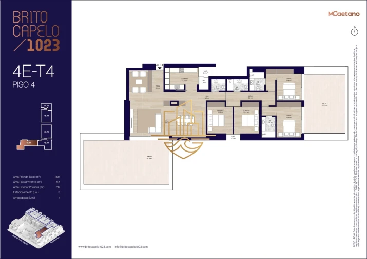 Apartamento T2 para Venda em Matosinhos e Leça da Palmeira Planta 1