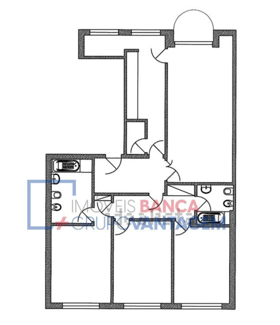 Apartamento T3 para Venda em Caldelas Foto 6