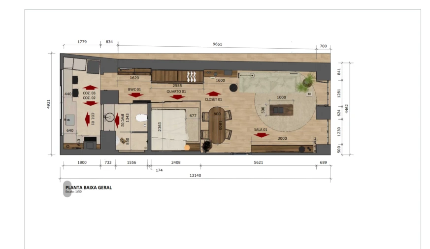 Apartamento T1 para Venda em Misericórdia Foto 20