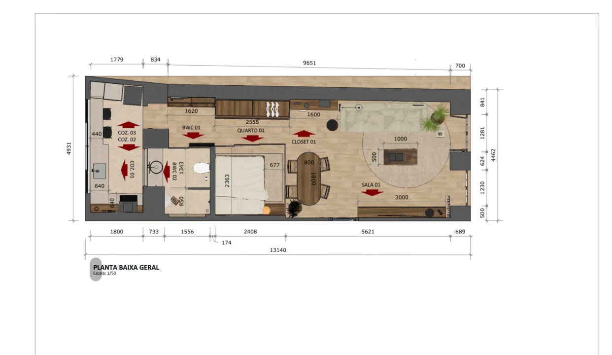 Apartamento T1 para Venda em Misericórdia Foto 20