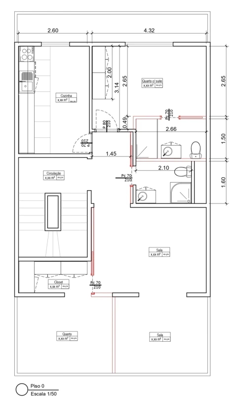 Apartamento T2 para Arrendamento em Aldoar, Foz do Douro e Nevogilde