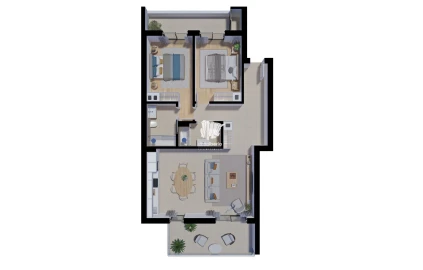 Apartamento T2 para Venda em Tavira (Santa Maria e Santiago)