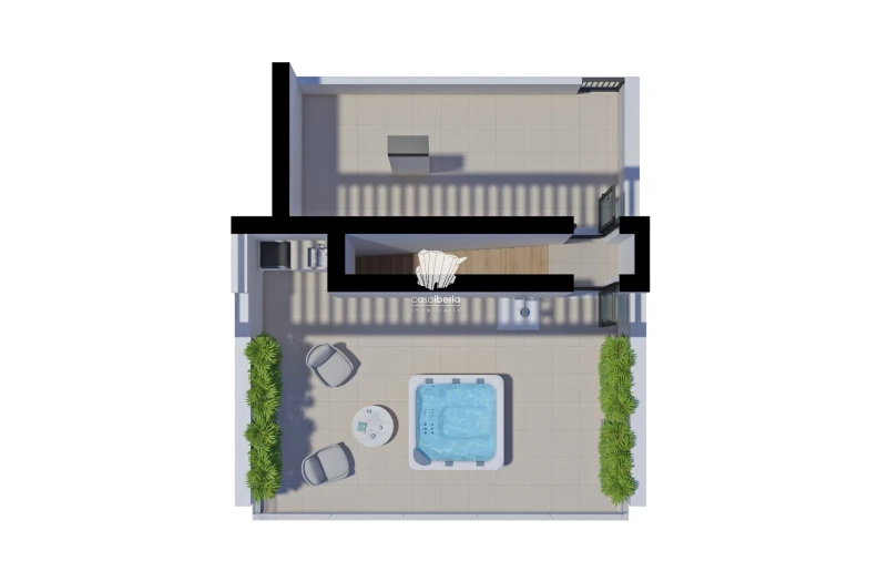 Apartamento T2 para Venda em Tavira (Santa Maria e Santiago) Planta 2