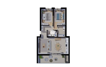 Apartamento T2 para Venda em Tavira (Santa Maria e Santiago)
