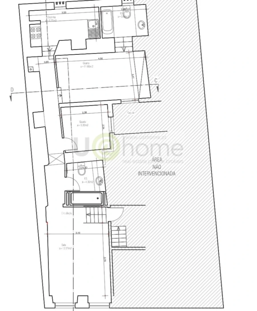 Apartamento T2 para Venda em Arroios Foto 19