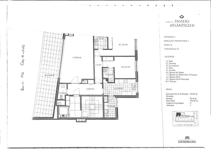 Apartamento T2 para Venda em Matosinhos e Leça da Palmeira Planta 1
