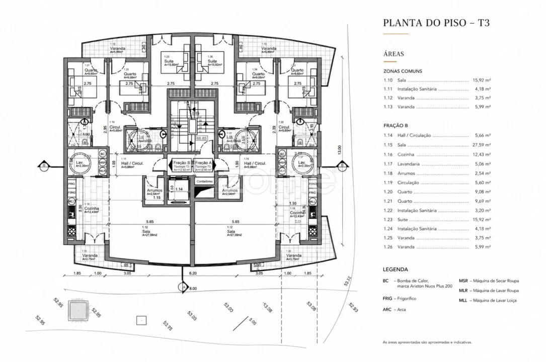 Apartamento T3 para Venda em Vialonga Foto 28